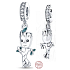 Charm Sterling silver 925 Marvel Guardians of the Galaxy, I am Groott, bracelet pendant