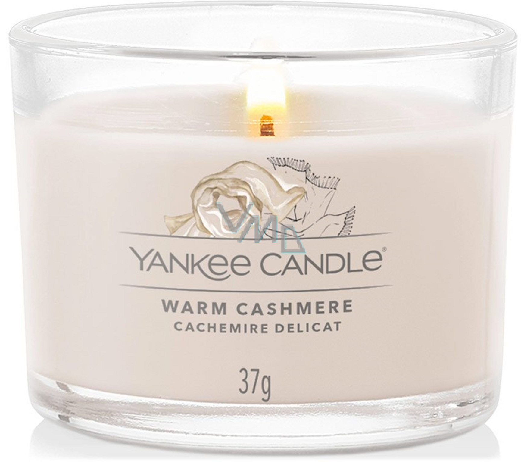Yankee Candle Warm Cashmere Warm Cashmere scented candle votive glass