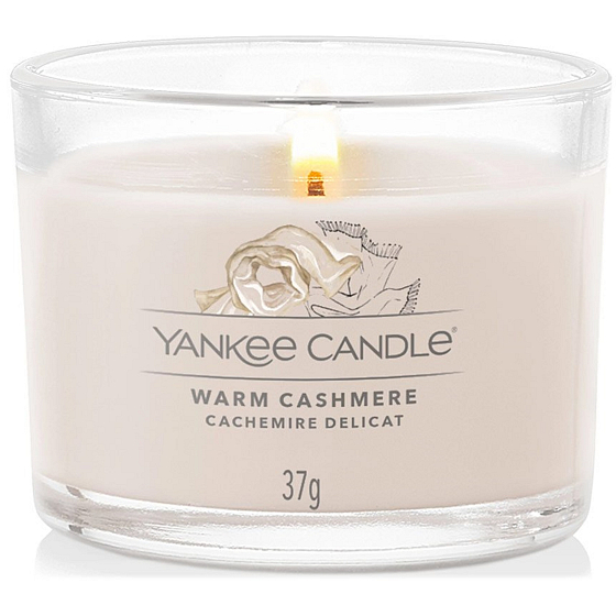 Yankee Candle Warm Cashmere - Warm Cashmere scented candle votive glass 37 g