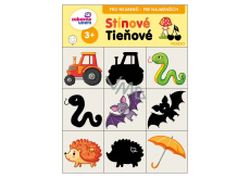 Ditipo Pexeso for little ones Shadow for children 3+, 10 pairs of pictures