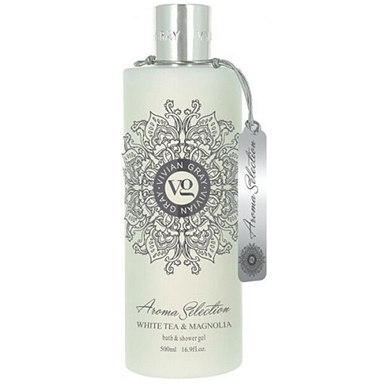 Vivian Gray Aroma Selection White Tea & Magnolia shower gel 500 ml