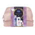 Nivea Smooth Care Smooth Sensation body lotion 400 ml + Nivea Diamond & Argan Oil shower gel 250 ml + Nivea Invisible Black & White Clear antiperspirant roll-on 50 ml + Labello Soft Rosé lip balm 4.8 g + cosmetic bag, cosmetic set for women