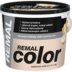REMAL Color paint for walls 270 Cappuccino, 5 + 1 kg