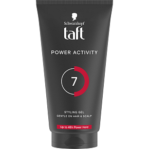 Taft Power Activity hair styling gel, 150 ml