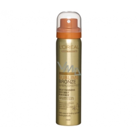 Loreal Sublime Bronze Self Tanning Face Spray 75 ml