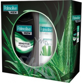 Palmolive Men Sensitive shower gel 250 ml + shaving foam 200 ml, cosmetic set