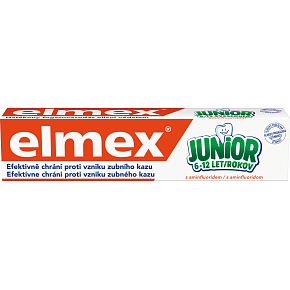 Elmex Junior Fluoride Toothpaste for Children Aged 6-12, 75 ml Elmex Junior Fluoride Toothpaste for Children Aged 6-12, 75 ml