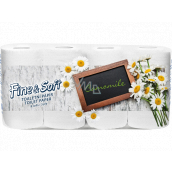 Fine & Soft Chamomile perfumed toilet paper with chamomile fragrance 3 layers 150 fragments 8 rolls