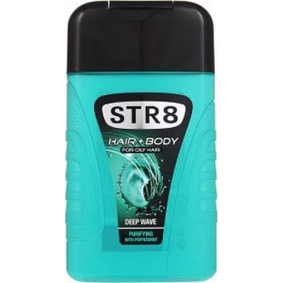 Str8 Deep Wave shower gel for body and hair for men 250 ml