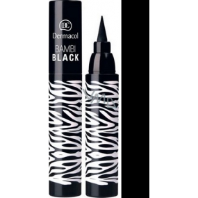 Dermacol Bambi Black Sensation long-lasting eye marker black 2.7 ml