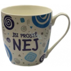 Nekupto Twister mug with the inscription You're just the best 0.4 liter