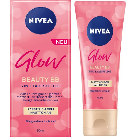 Nivea Glow Beauty BB Day Cream Confusing For Problematic Skin 50 ml