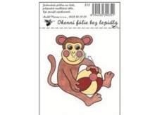 Room Decor Window film without glue small baby pictures of monkeys 12.5 x 8.7cm