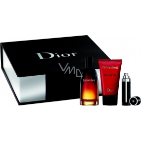 Christian Dior Fahrenheit 75 ml Eau de Parfum + 3 ml Eau de Parfum + Shower Gel 50 ml
