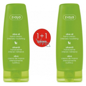 Ziaja Oliva hand and nail cream for dry skin 80 ml + Oliva hand and nail cream for dry skin 80 ml, duopack