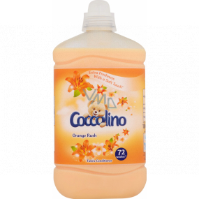 Coccolino Orange Rush concentrated fabric softener 72 washes 1.8 l