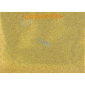 Nekupto Gift paper bag with glitter 23 x 30 cm Gold 033 01 QL