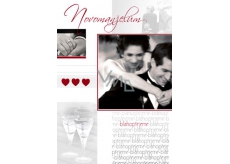 Ditipo Congratulations to the newlyweds Karel Gott, Marika Gombitová Unknown couple 224 x 157 mm
