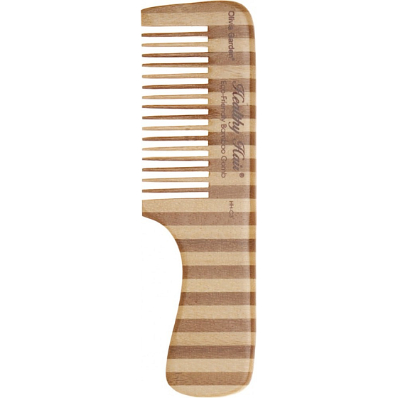 Olivia Garden Bamboo Healthy Hair Comb 3 bamboo comb with antistatic Eco effect