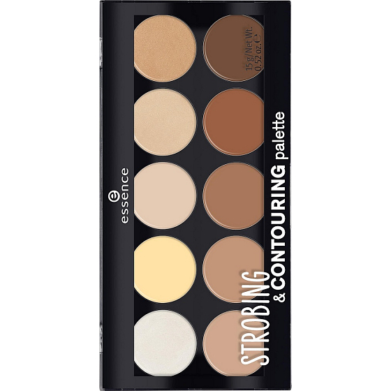 Essence Strobing & Contouring Palette palette 10 My Own Make Up Artist 15 g