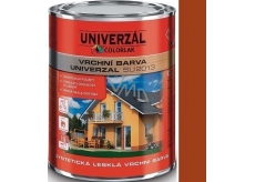 Colorlak Univerzal SU2013 synthetic glossy topcoat Red-brown 0.6 l