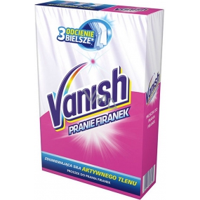 Vanish Oxi Action Crystal White For washing curtains washing powder 6 doses of 400 g