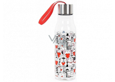 Albi Travel bottle Cats with hearts 650 ml