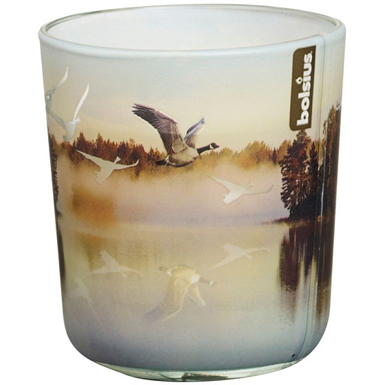 Bolsius Shadow play Lake scented candle in glass 73 x 80 mm 299 g, burning time 36 hours