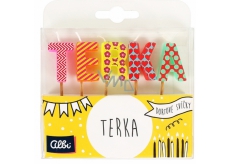 Albi Cake candles name - Terka, 2.5 cm