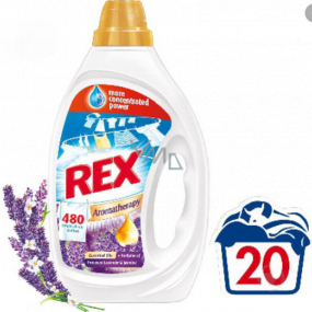 Rex Provence Lavender & Jasmine Aromatherapy Universal Wash Gel 20 doses of 1 liter