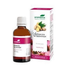 Aromatica Echinaceová herbal with ginger herbal drops for natural defenses 50 ml