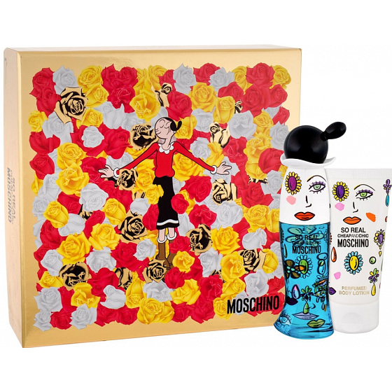 Moschino So Real Ladies EdT 30 ml Eau de Toilette + 50 ml Body Lotion