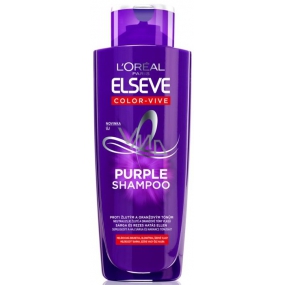 Loreal Paris Elseve Color Vive Purple shampoo against yellow and orange tones 200 ml