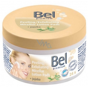 Bel Cosmetic Jojoba + Peeling wet tampons 24 pieces