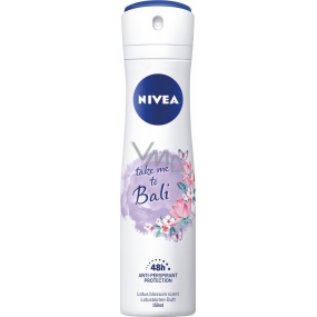 Nivea Take Me to Bali antiperspirant deodorant spray for women 150 ml