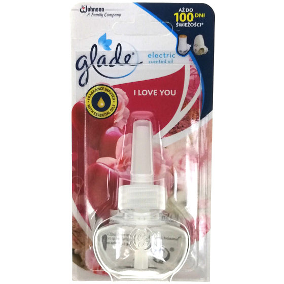 Glade Electric Scented Oil Sensual I Love You - I love you liquid refill for electric air freshener 20 ml