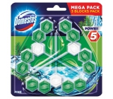 Domestos Power 5 Pine Wc solid block 3 x 55 g