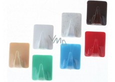 Plastic Nova PTN towel hook self-adhesive rectangle 2 pieces