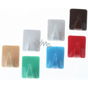 Plastic Nova PTN towel hook self-adhesive rectangle 2 pieces