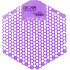 Fre Pro Wave Lavender scented urinal strainer purple 19 x 20.3 x 1.9 cm 52 g