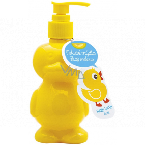 ANNE Duck Yellow melon liquid soap dispenser 250 ml