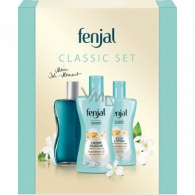 Fenjal Classic shower cream 200 ml + body lotion 200 ml + oil bath foam 125 ml, cosmetic set