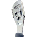 Heel trimmer 14.5 cm + razors 10 pieces 635