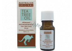 Australian Tea Tree Oil Original 100% pure natural oil cleanses the skin of bacteria 10 ml