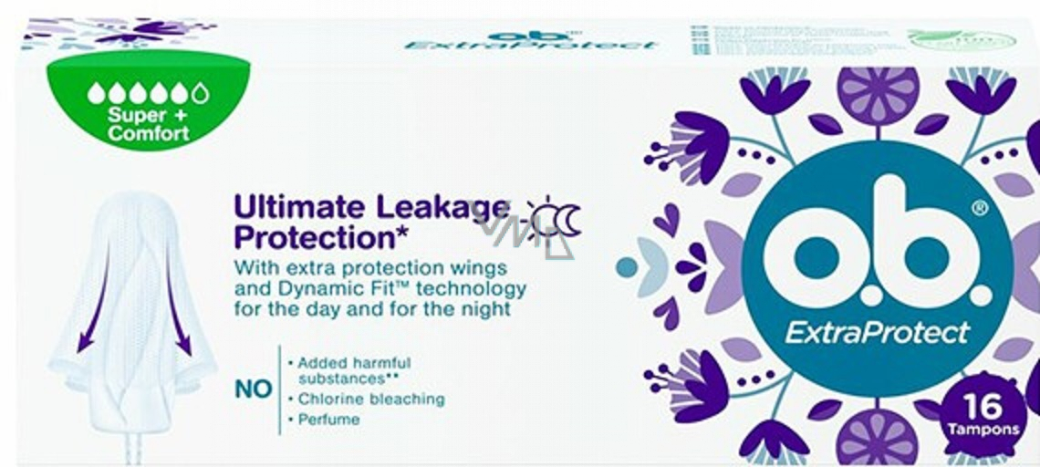 o.b. ExtraProtect Ultimate Leakage Protection Tampons 16