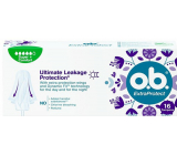 o.b. ExtraProtect Ultimate Leakage Protection Super+Comfort Tampons 16 pieces