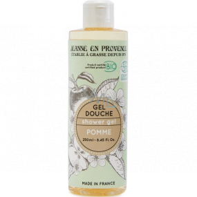 Jeanne en Provence Apple Bio shower gel for normal and combination skin 250 ml