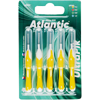 Atlantic UltraPik interdental brushes 0,4 mm Yellow 5 pieces