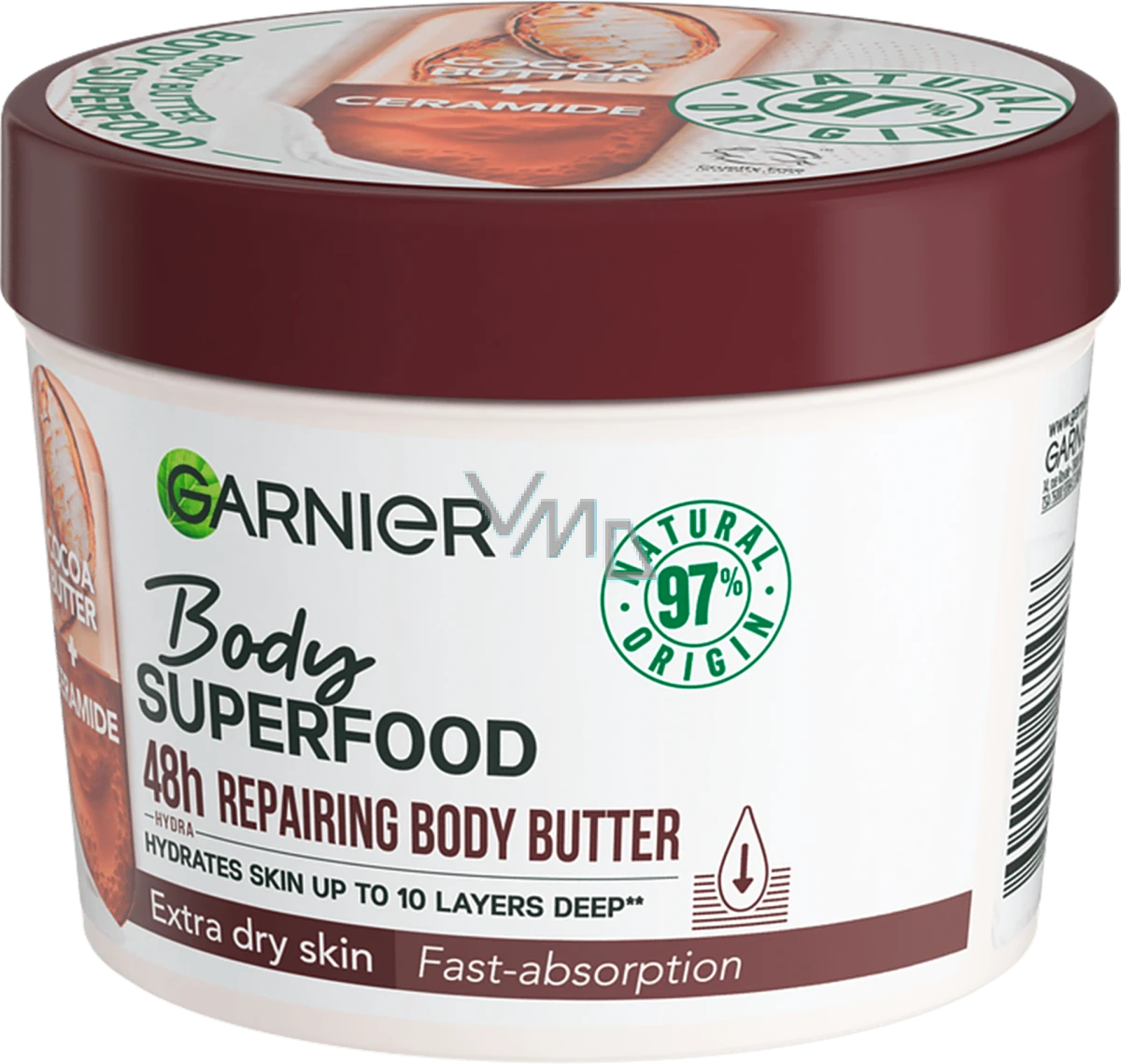 Garnier Body Superfood Cocoa Butter Body Butter for very dry skin 380