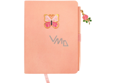 Albi Diary 2024 with design pen Butterfly 10,7 x 14,5 x 1,2 cm